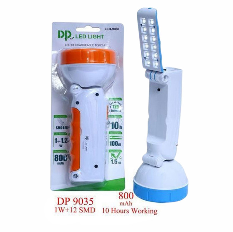چراغ قوه تاشویی شارژی DP-9035